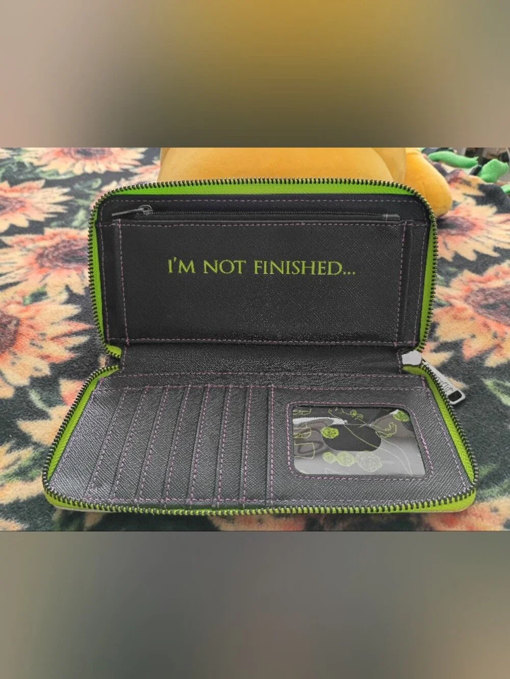 Loungefly Edward Scissorhands Topiary Zip Around Wallet